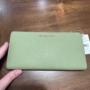 Michael Kors Sage Green Wallet